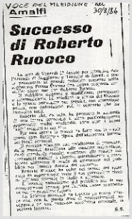 La Voce del Meridione, 1984